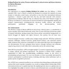Beijing Platform for action 30 years and beyond: A critical review and future direction for Burma/Myanmar