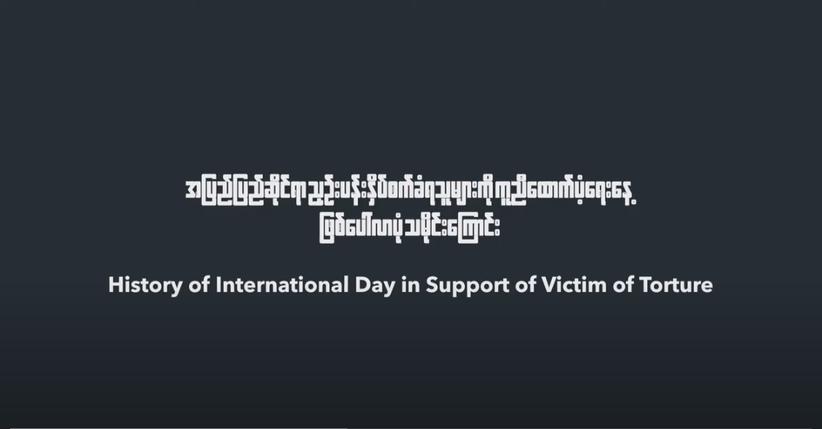 History of International Day In Support Of Victims Of Torture